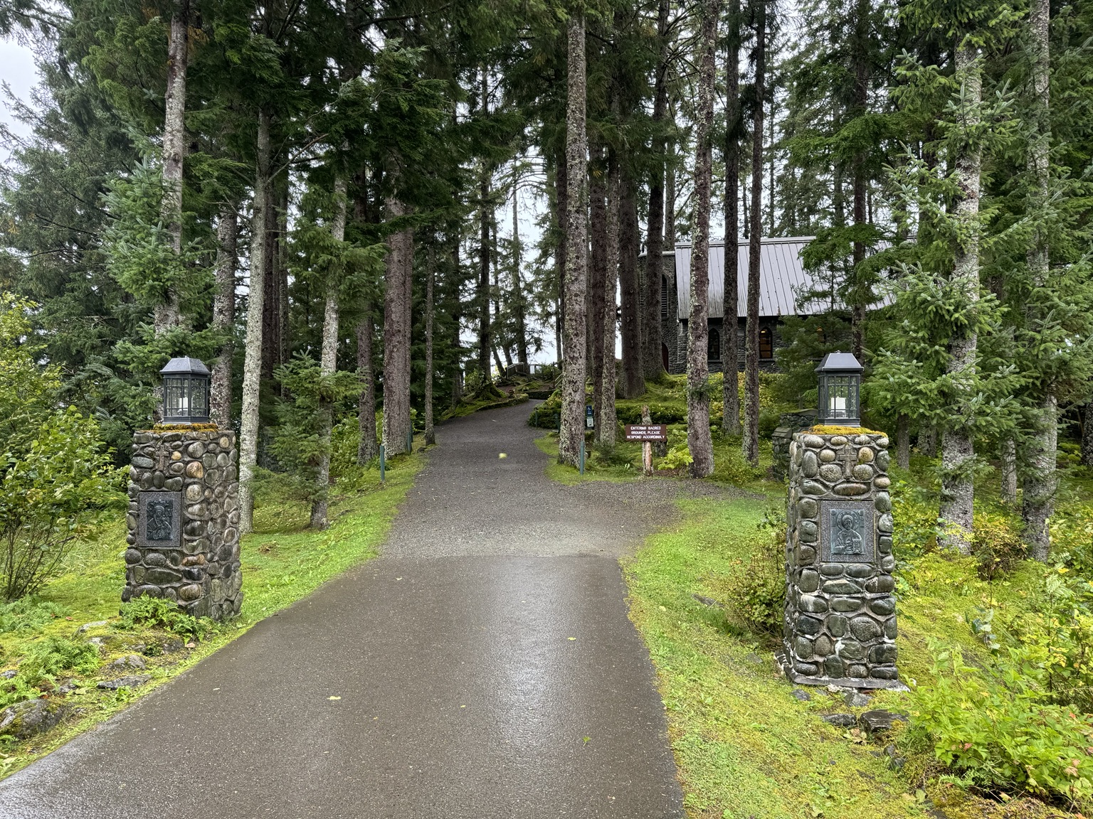 Shrine forest entrance