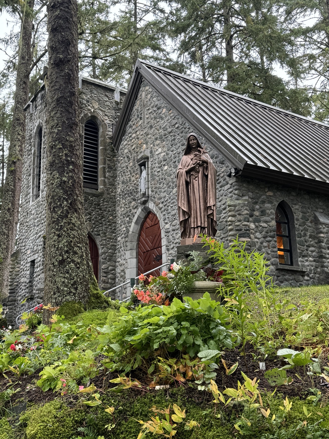 Stone chapel at the Shrine